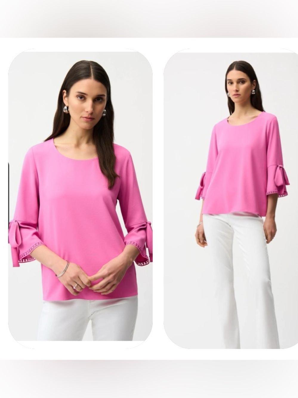 Joseph Ribkoff Trapeze Top With Bell Sleeves